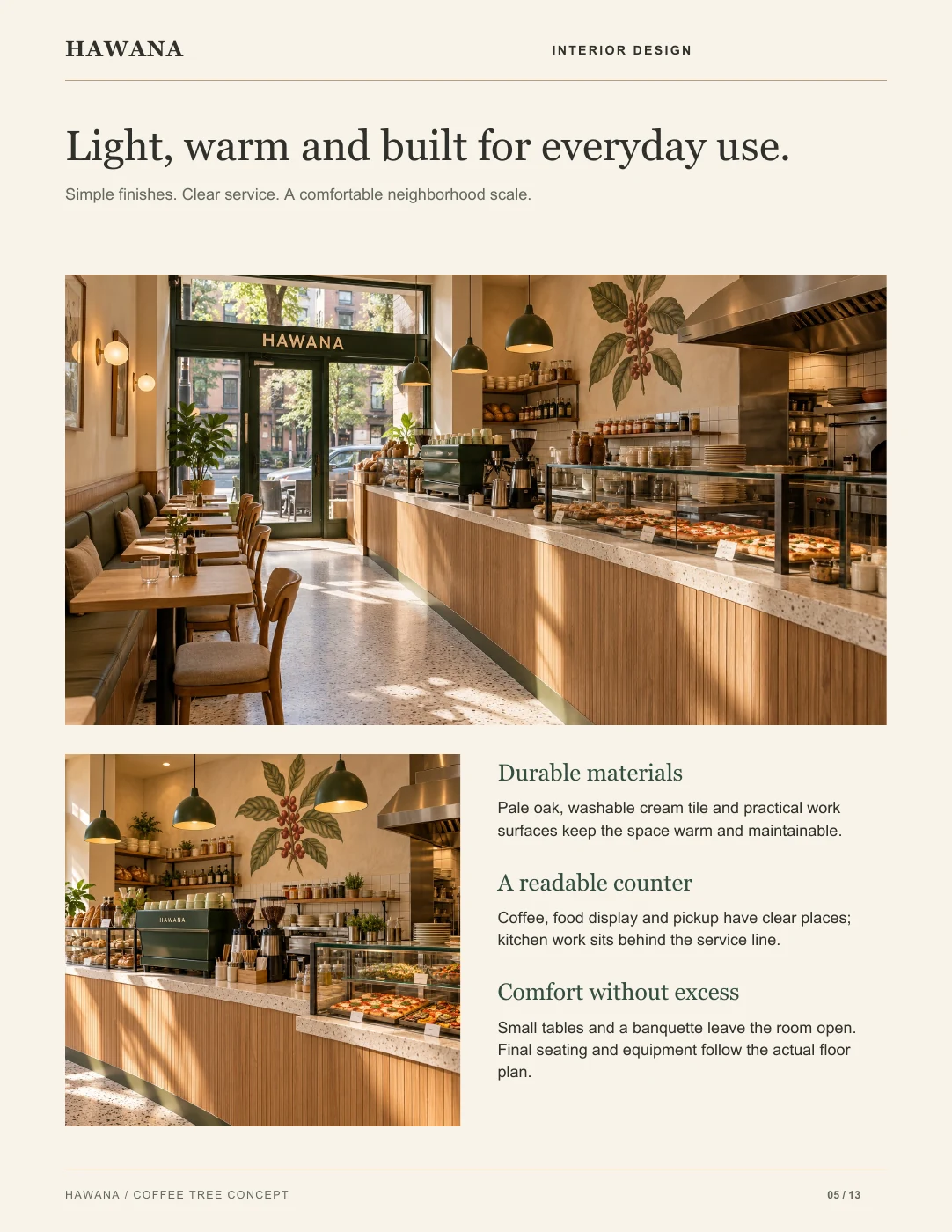HAWANA interior atmosphere page